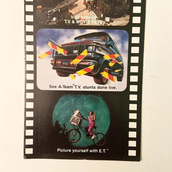 Vintage 1985 Universal Studios Tours  California Brochure Pamphlet - Picture 3 of 13